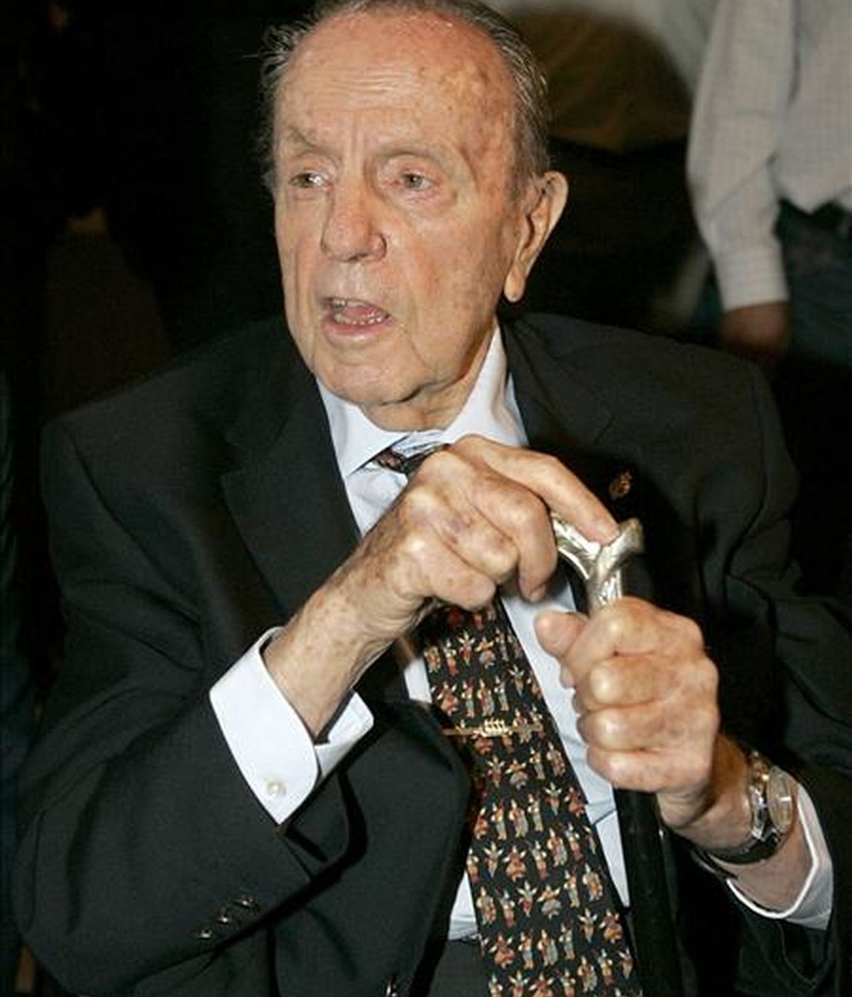 El ex presidente de la Xunta y presidente de honor del PP, Manuel Fraga. EFE/Archivo