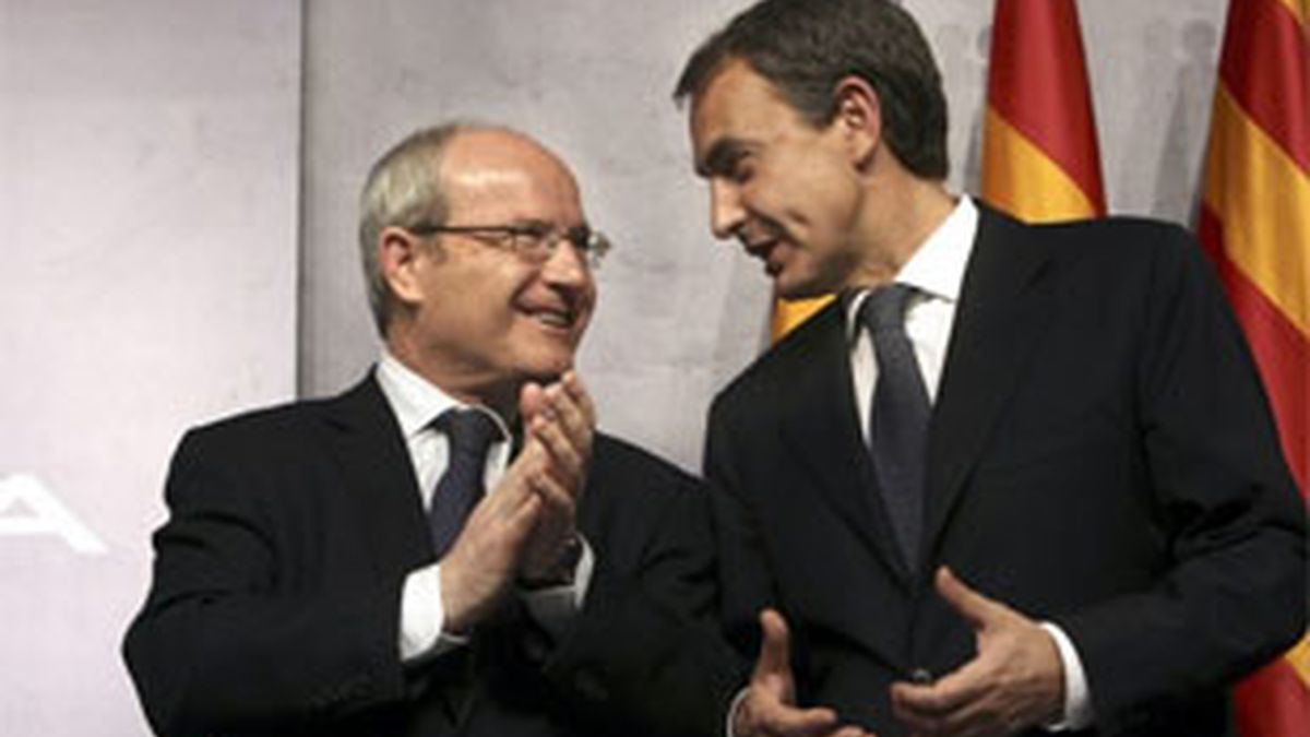 Zapatero y Montilla se reúnen este miércoles. Foto: EFE / Archivo