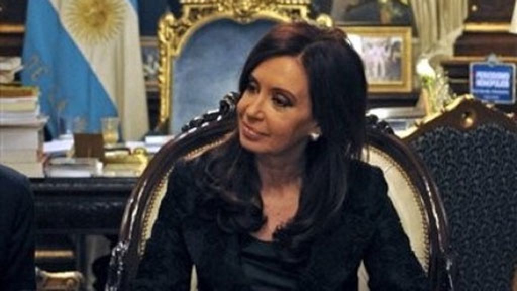 Cristina Fernández, emocionada