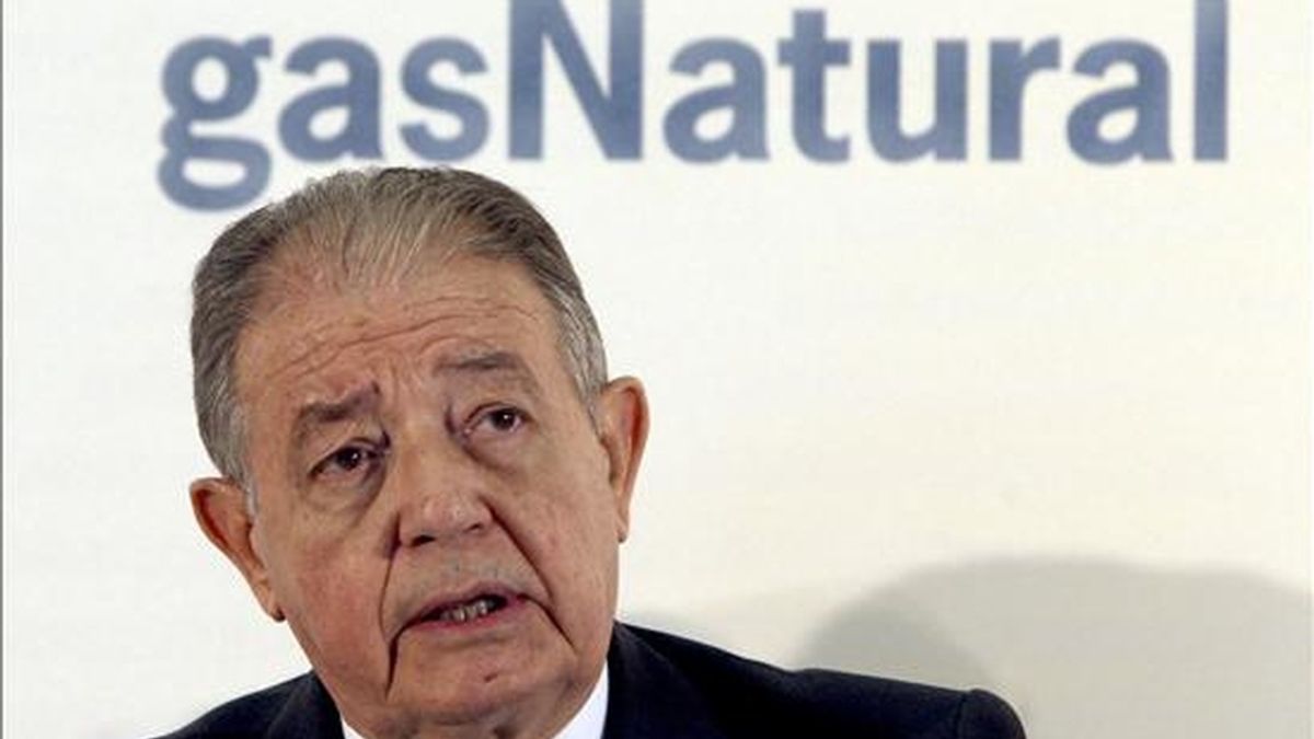 El presidente de Gas Natural, Salvador Gabarró. EFE/Archivo