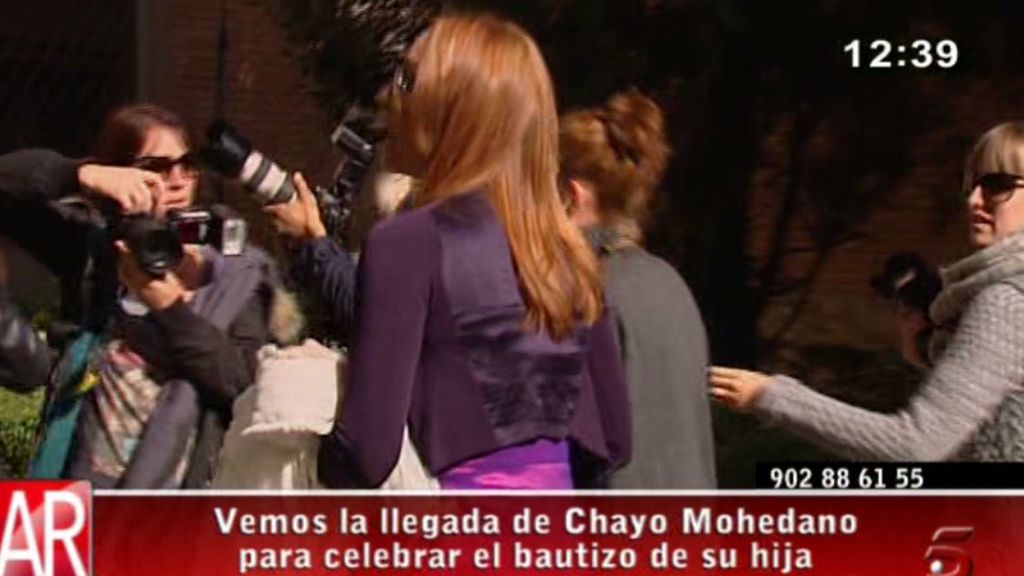 Chayo Mohedano bautiza a su hija Alejandra