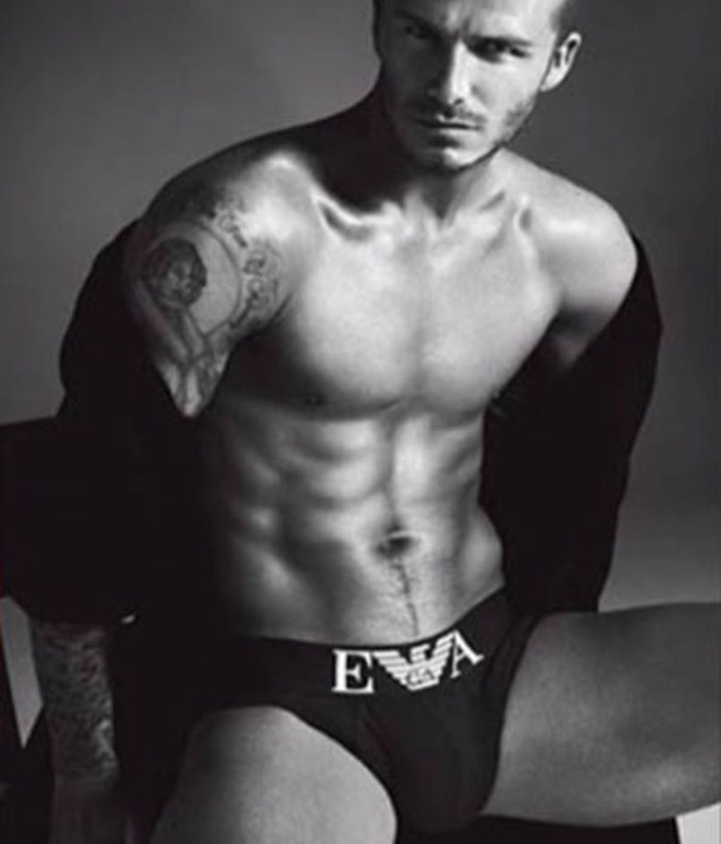 David Beckham, de nuevo al desnudo