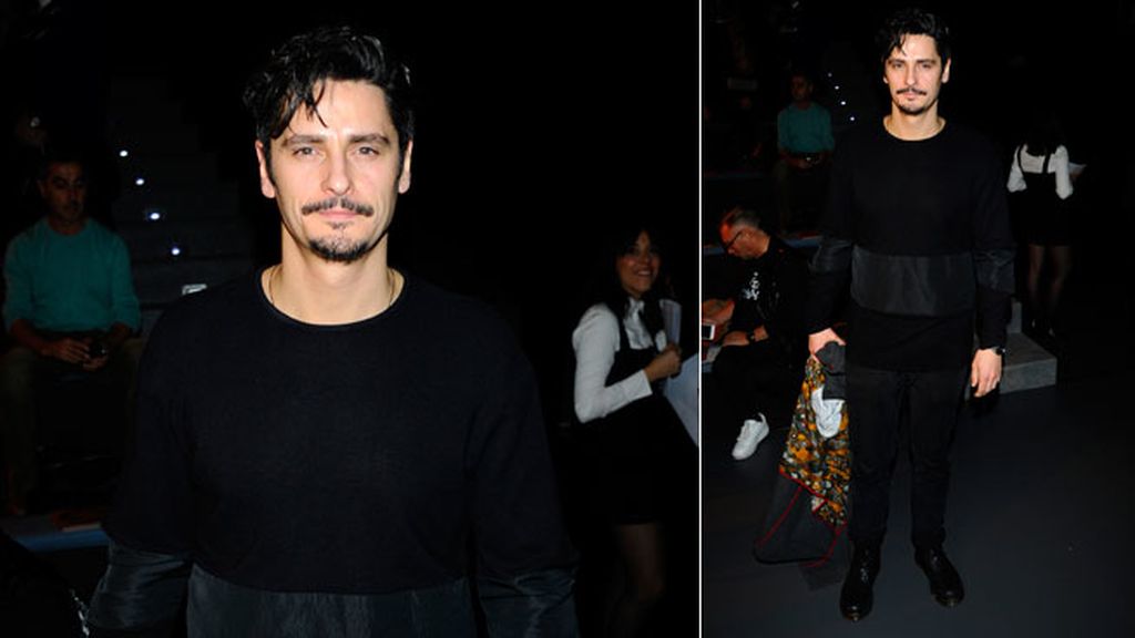 Antonio Pagudo en el desfile de Ana Locking