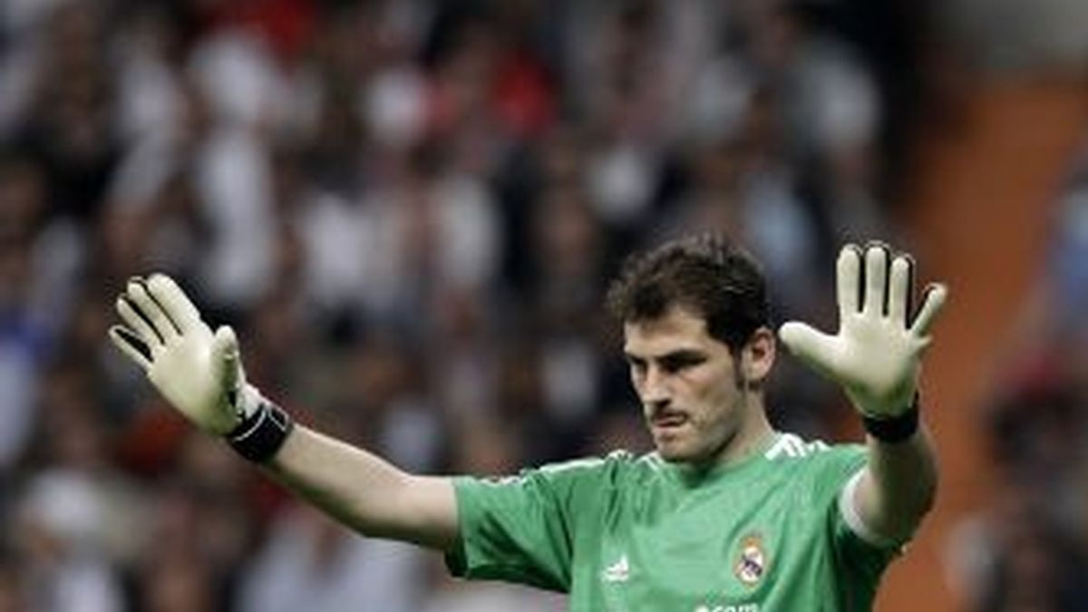 Casillas, durante un partido. Foto: Gtres