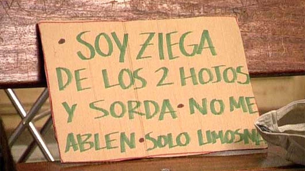 Soraya, ciega mendicante