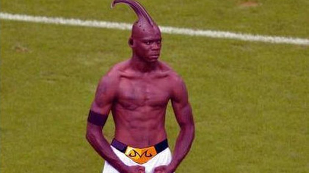 Montajes variados del jugador italiano