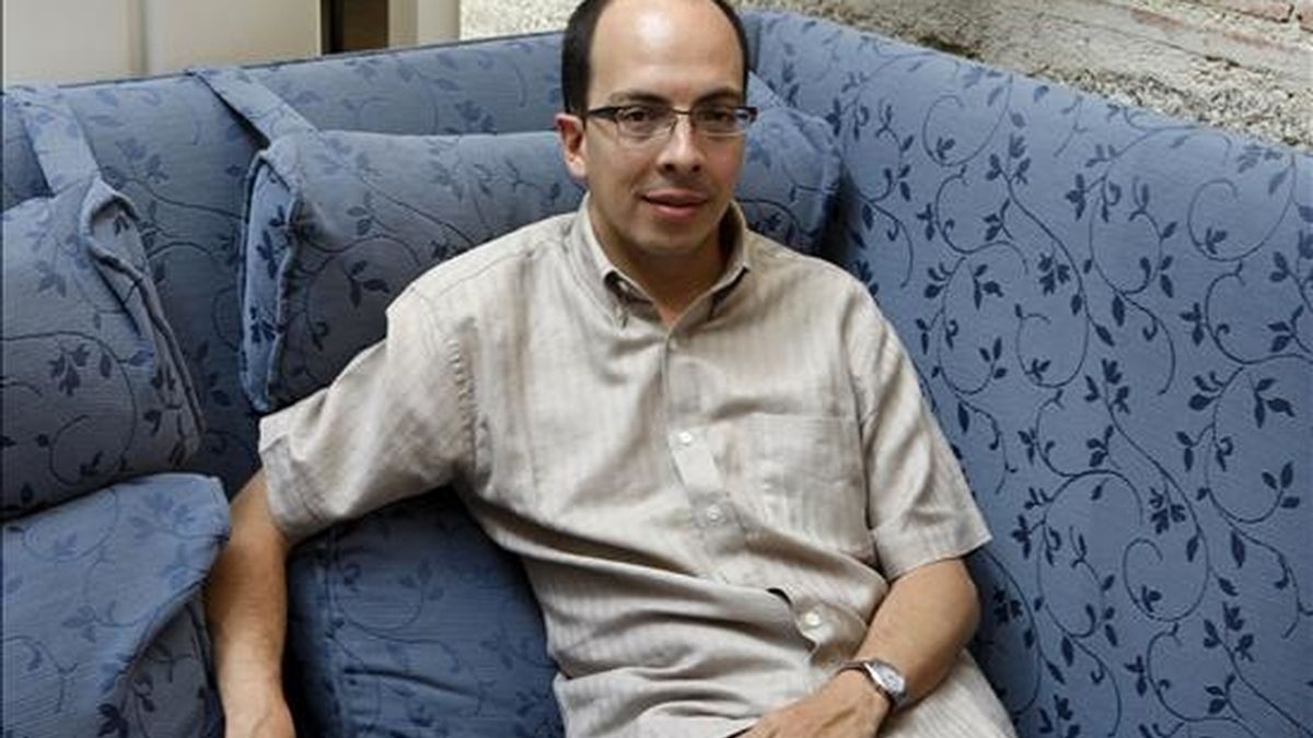 El escritor mexicano Jorge Volpi, que ha sido galardonado hoy con la segunda edición del Premio Debate-Casa de América, por su obra "El insomnio de Bolívar". EFE/Archivo