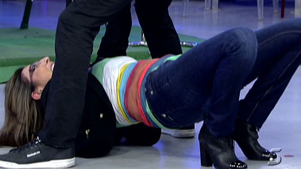 Una clase de yoga poco usual