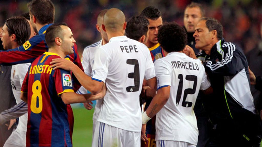El duelo Barça-Madrid, en imágenes