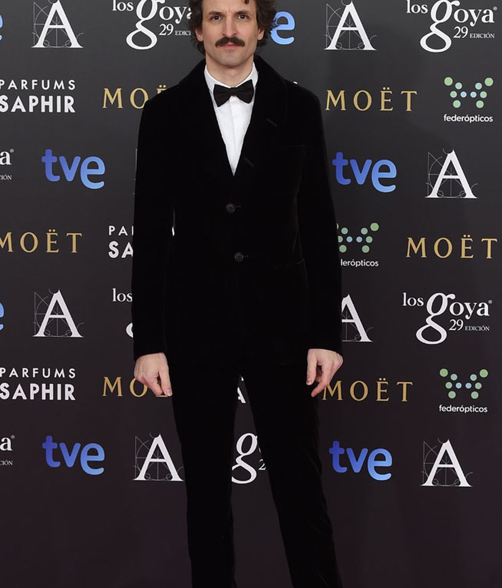 Julián Villagrán en la alfombra de Los Goya