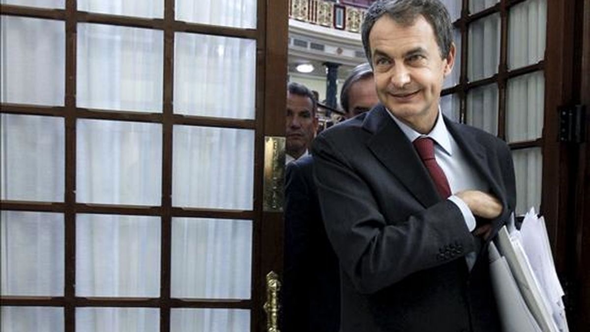 En la imagen, el presidente del Gobierno, José Luis Rodríguez Zapatero. EFE/Archivo