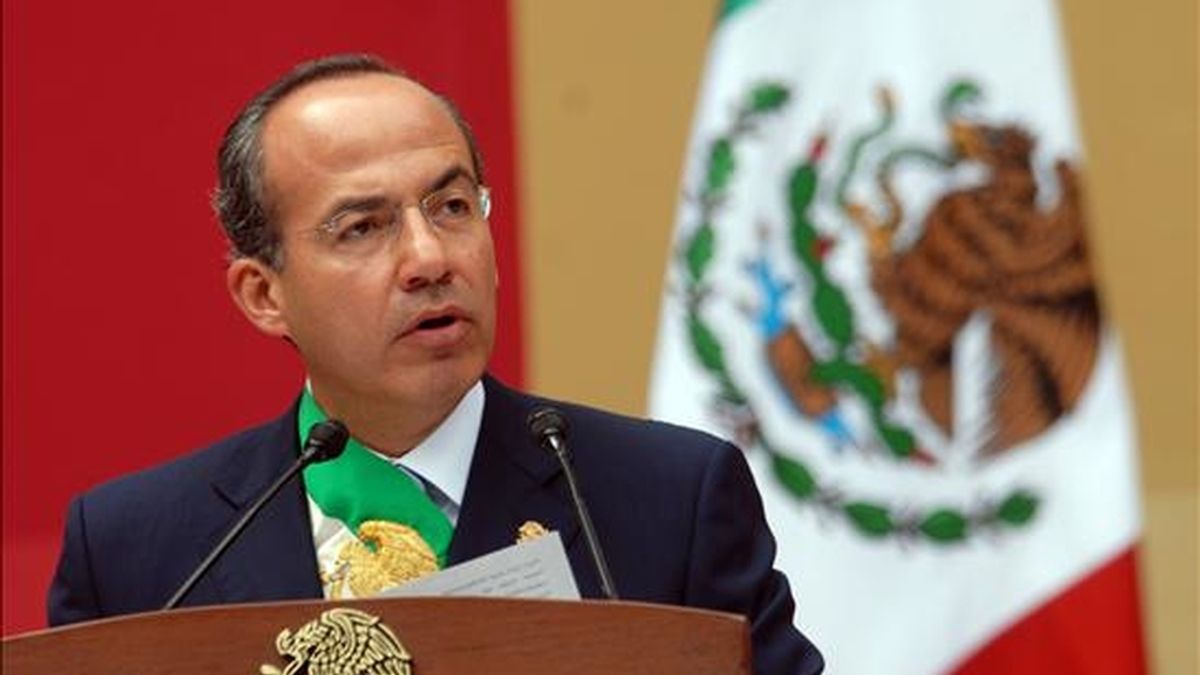 En los últimos dos años, el Gobierno del presidente mexicano, Felipe Calderón, ha desplegado más de 40.000 soldados para combatir a los narcotraficantes. EFE/Archivo