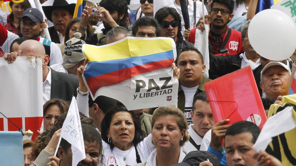 Colombia sale a la calle contra las FARC