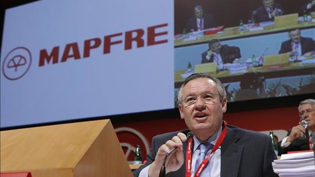 El presidente de Mapfre, José Manuel Martínez, durante la Junta general de la aseguradora. EFE/Archivo El presidente de Mapfre, José Manuel Martínez, durante la Junta general de la aseguradora. EFE/Archivo