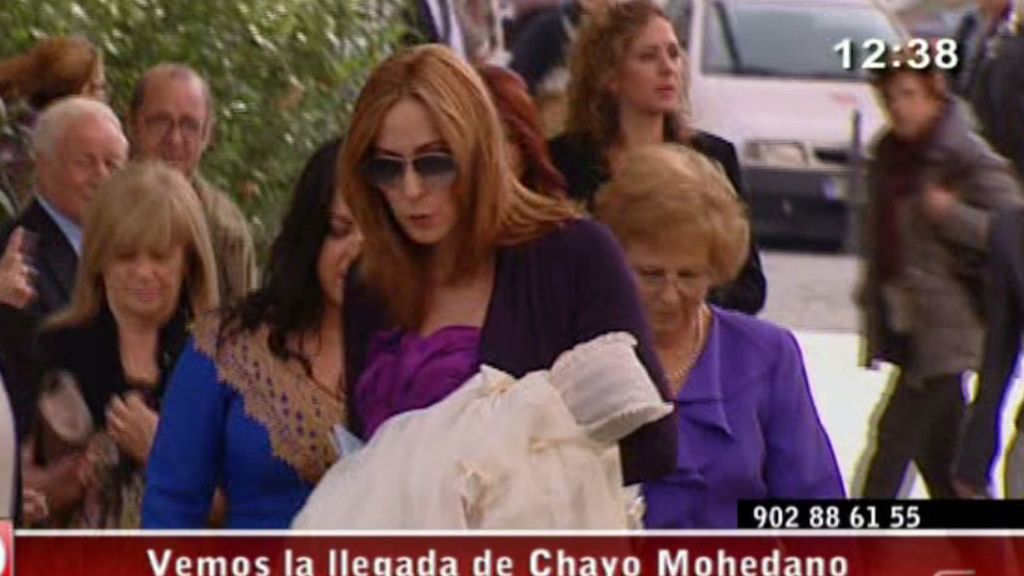 La pequeña ha sido bautizada en la iglesia de San Andrés