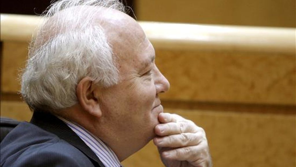 El ministro de Asuntos Exteriores y Cooperación, Miguel Ángel Moratinos. EFE/Archivo