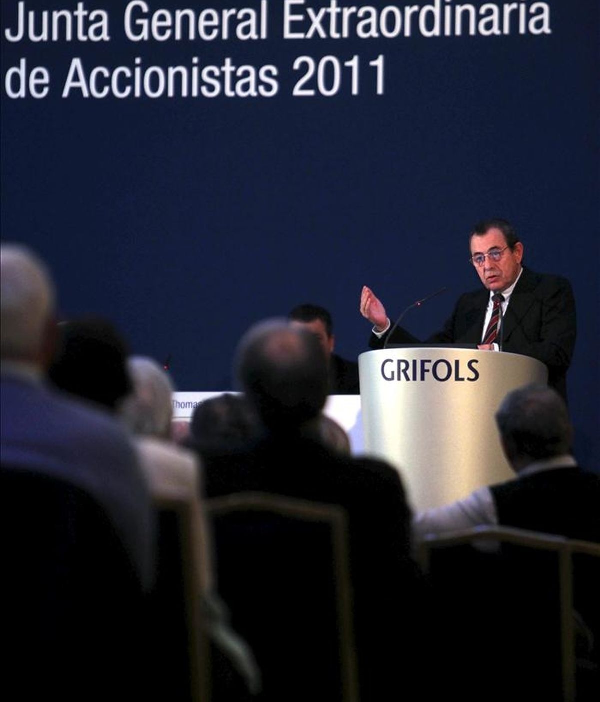 El presidente de Grifols, Víctor Grifols. EFE/Archivo