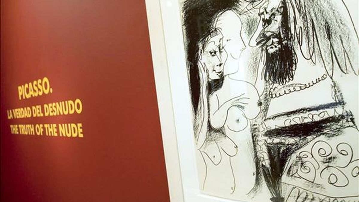 La Fundación Picasso inaugura en su sede de la Casa Natal la exposición "Picasso : La verdad del desnudo", que ofrece un recorrido por la temática del desnudo a través de la obra gráfica del artista malagueño. EFE
