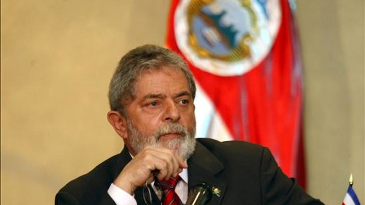 El presidente de Brasil, Luiz Inácio Lula da Silva, ha ha insistido en que el PT debe postular a su ministra de la Presidencia, Dilma Rousseff. EFE/Archivo