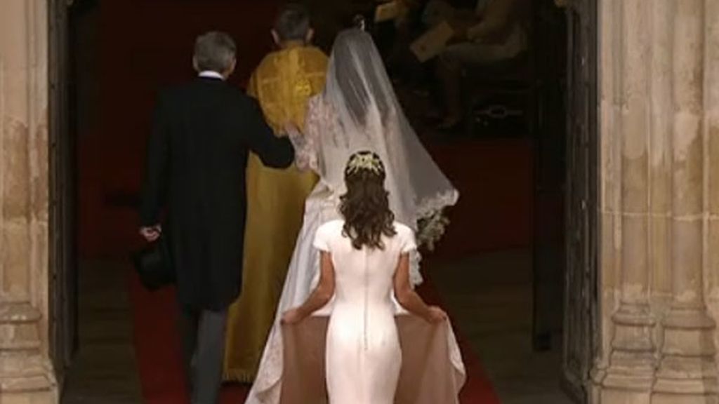 La llegada de la novia