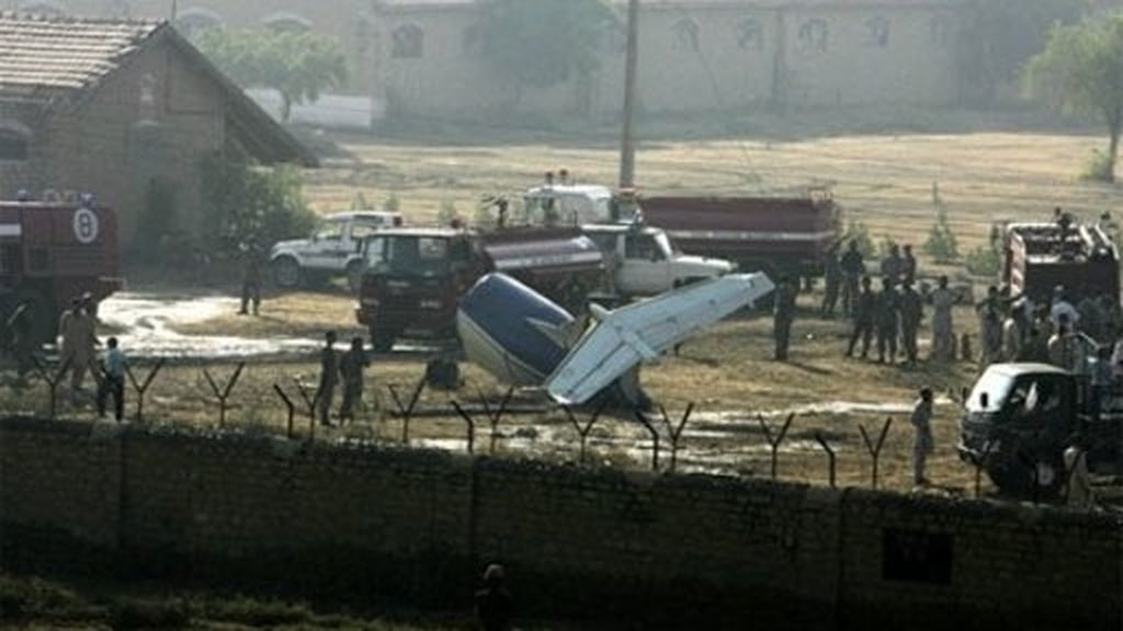 Accidente aéreo en Pakistán