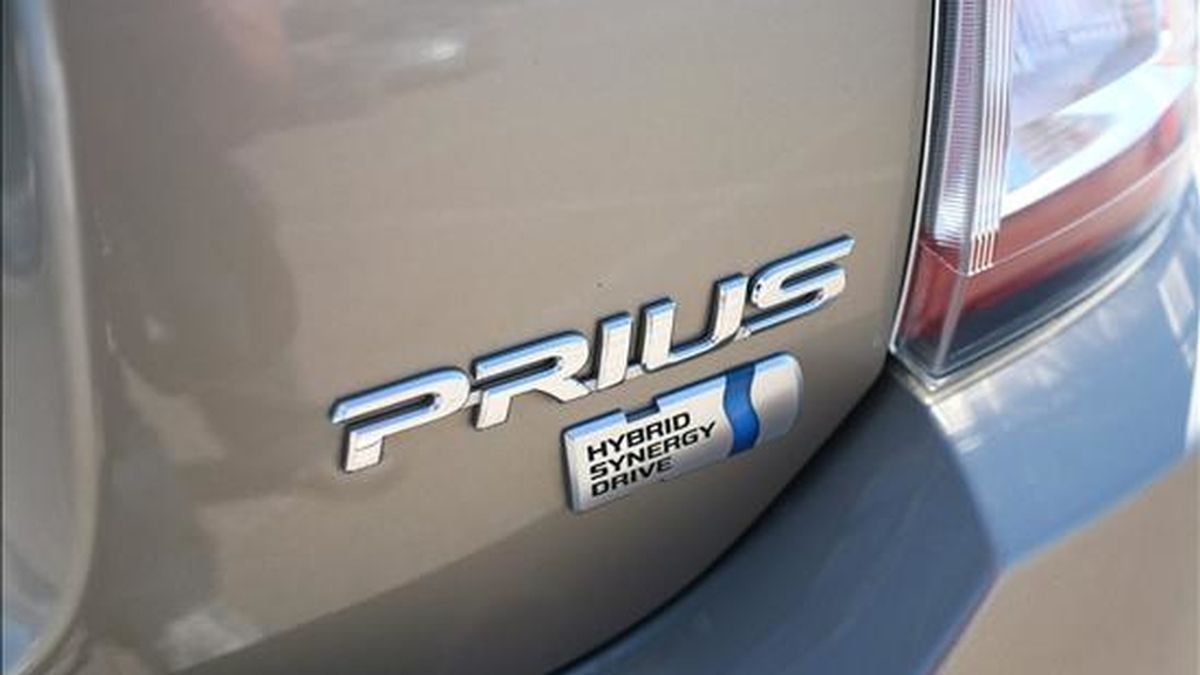 Detalle de un Toyota Prius. Toyota reparará voluntariamente 650.000 Prius en el mundo. EFE/Archivo