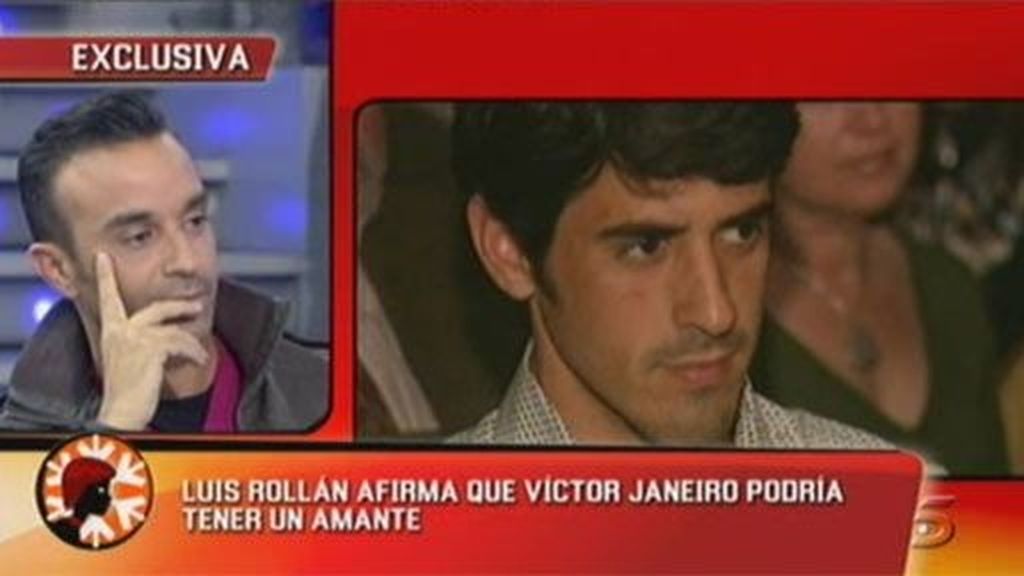 Víctor Janeiro,  ¿posible amante?