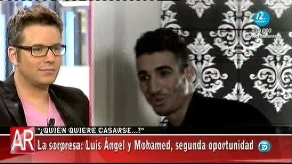 Luis Ángel: "Mohamed y yo no somos novios. Ha quedado una gran amistad"