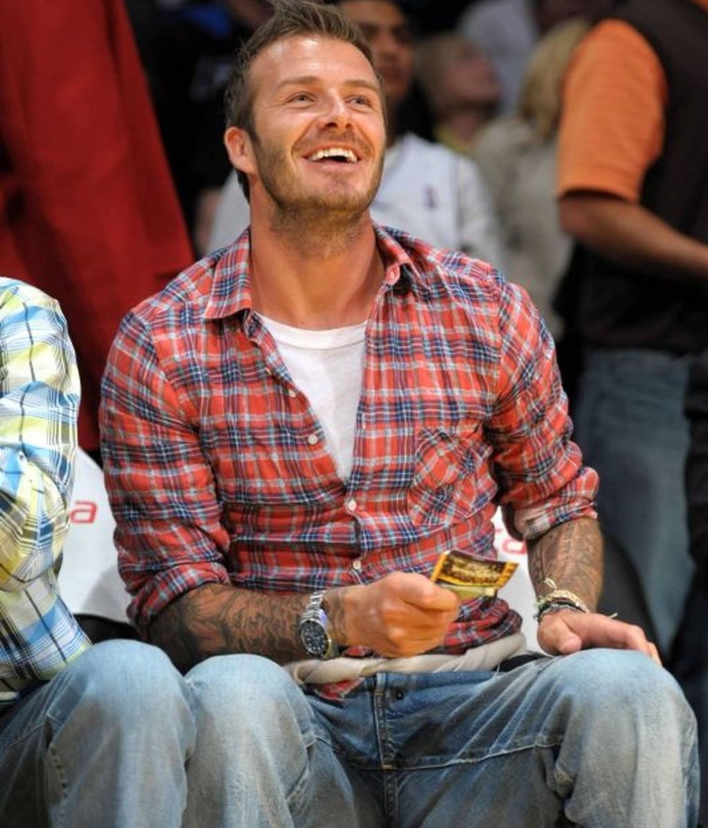 David Beckham y sus agujeros 'fashion'