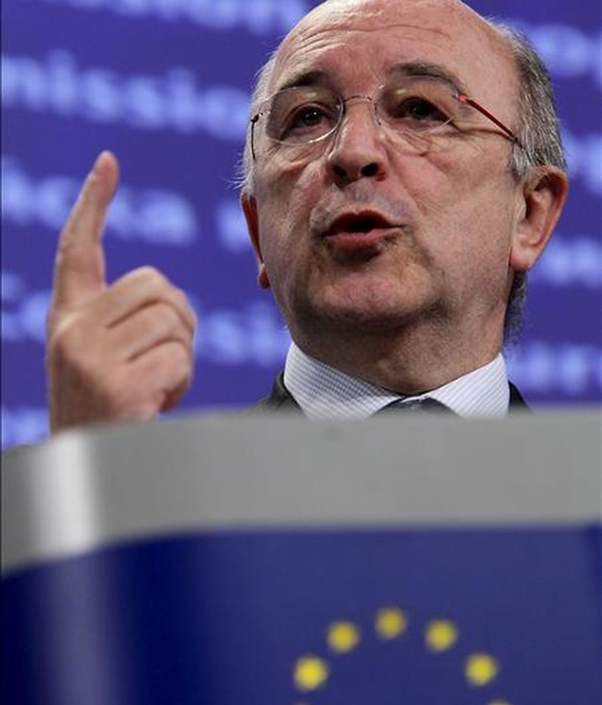 El comisario europeo de Competencia, el español Joaquín Almunia. EFE/Archivo