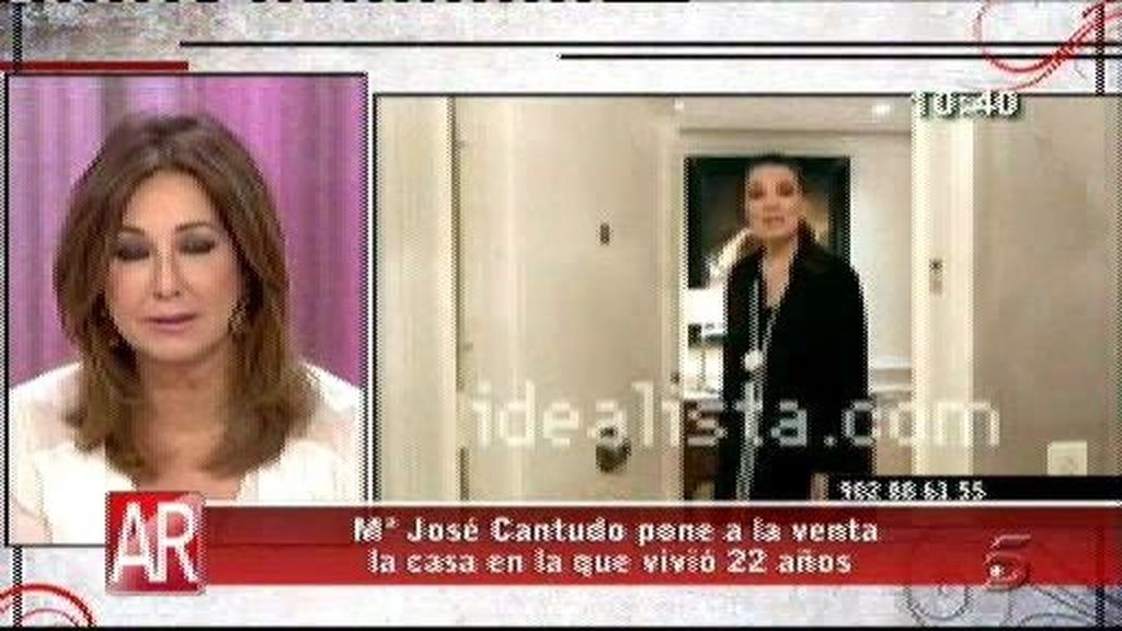 María José Cantudo: "No soy Rockefeller pero no vendo mi casa porque esté en crisis"