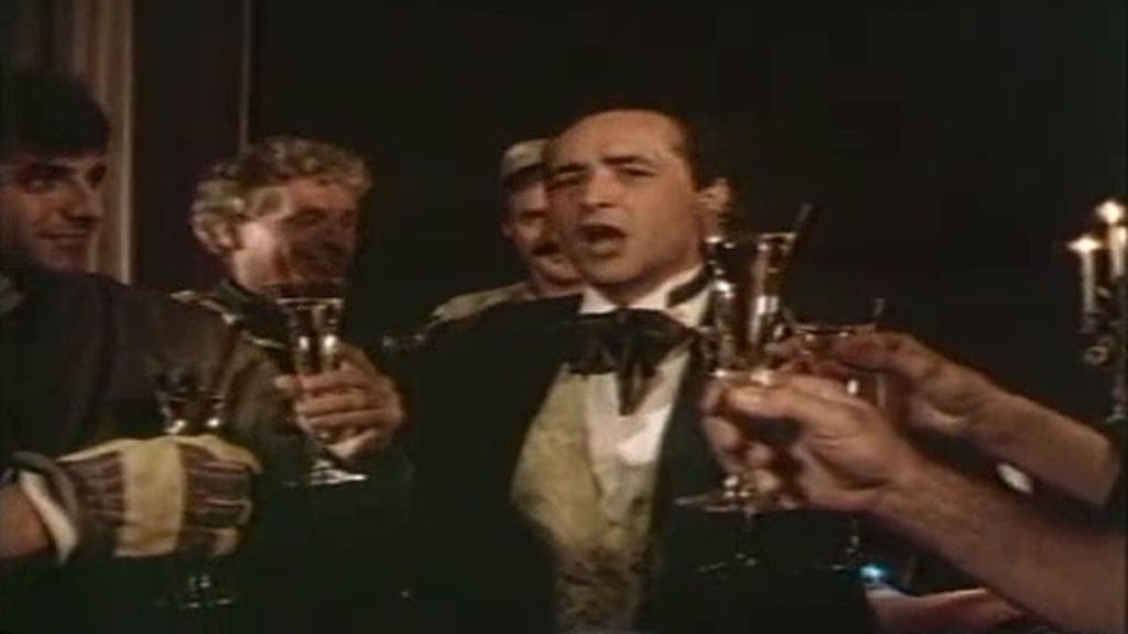 1988, con uno de 'Los tres tenores'