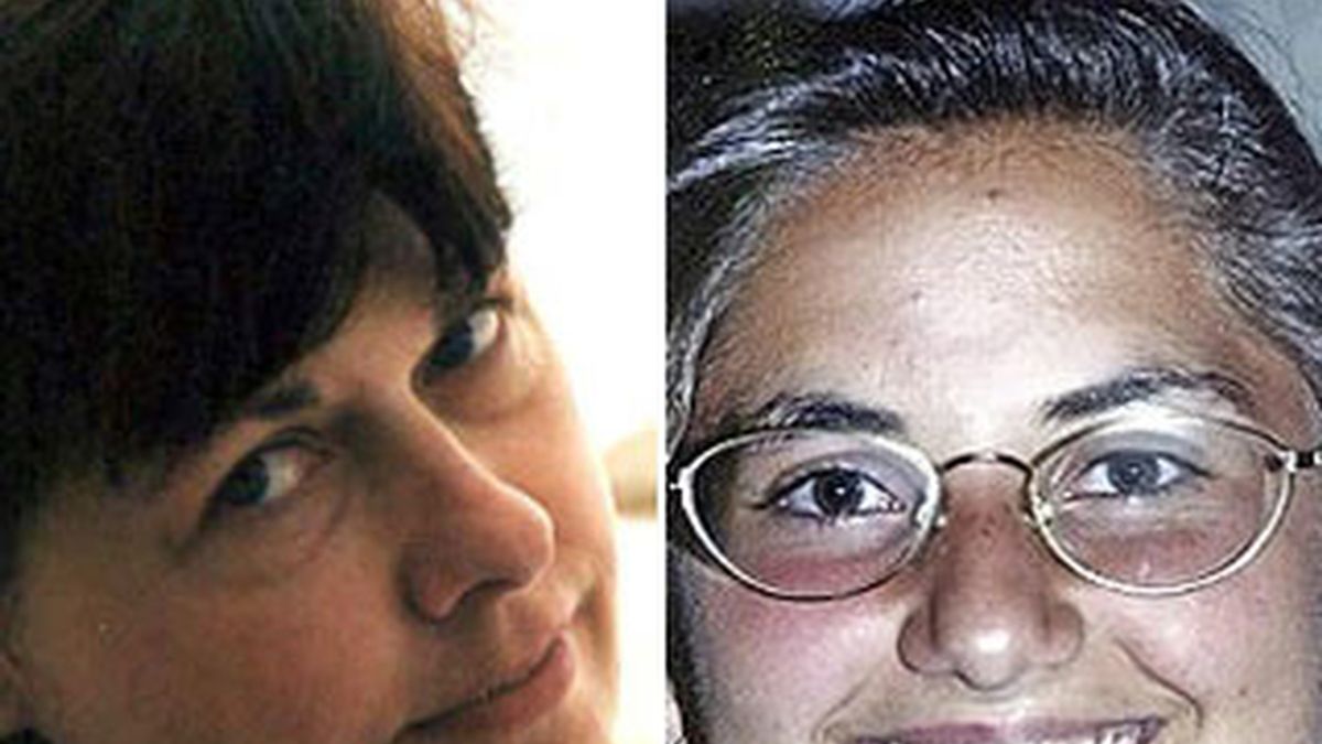 Imagen de Heather Barnett (i), asesinada en Reino Unido en 2002, y de Elisa Claps (d), desaparecida en Italia en 1993.