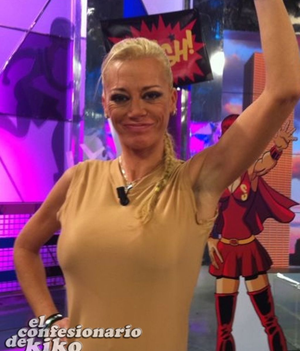 Belén Croft Esteban, exultante