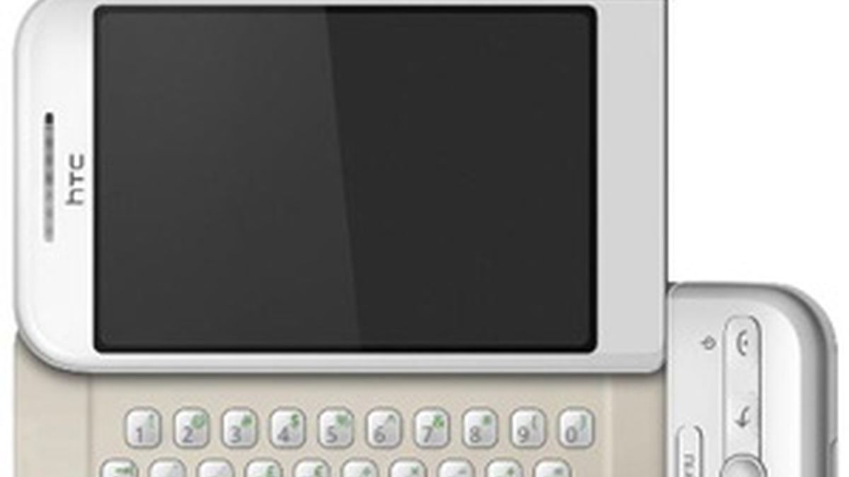 El HTC Dream cuenta con un teclado QWERTY y el sistema operativo Android.