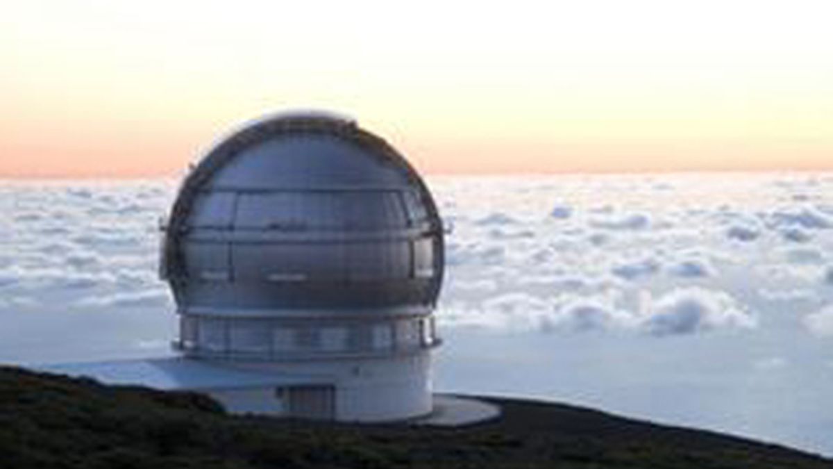 El Gran Telescopio de Canarias, en El Roque de los Muchachos, en la isla de Palma. Foto: EFE.