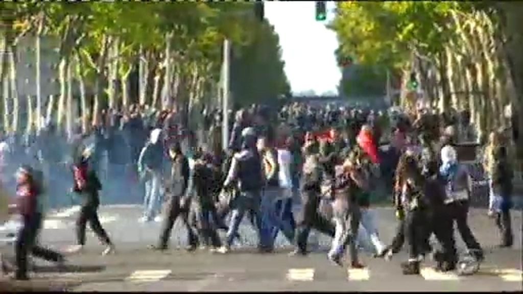 Toman las calles en Francia