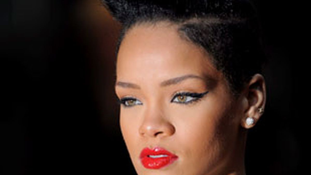 Rihanna en una foto de archivo en Londres. Foto: EFE