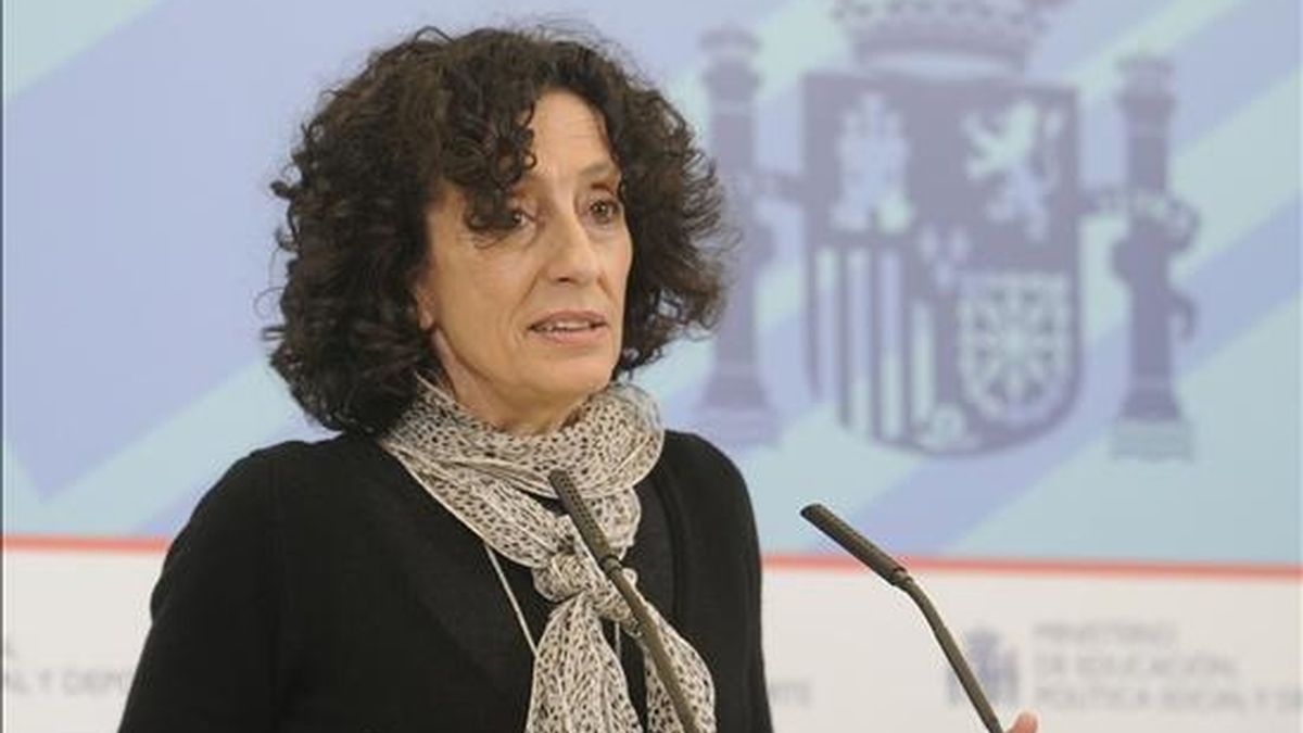 La ministra de Educación, Mercedes Cabrera. EFE/Archivo