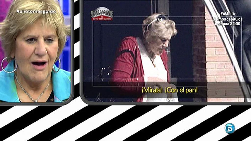 Carmen Bazán hace deporte... pero luego se salta la dieta