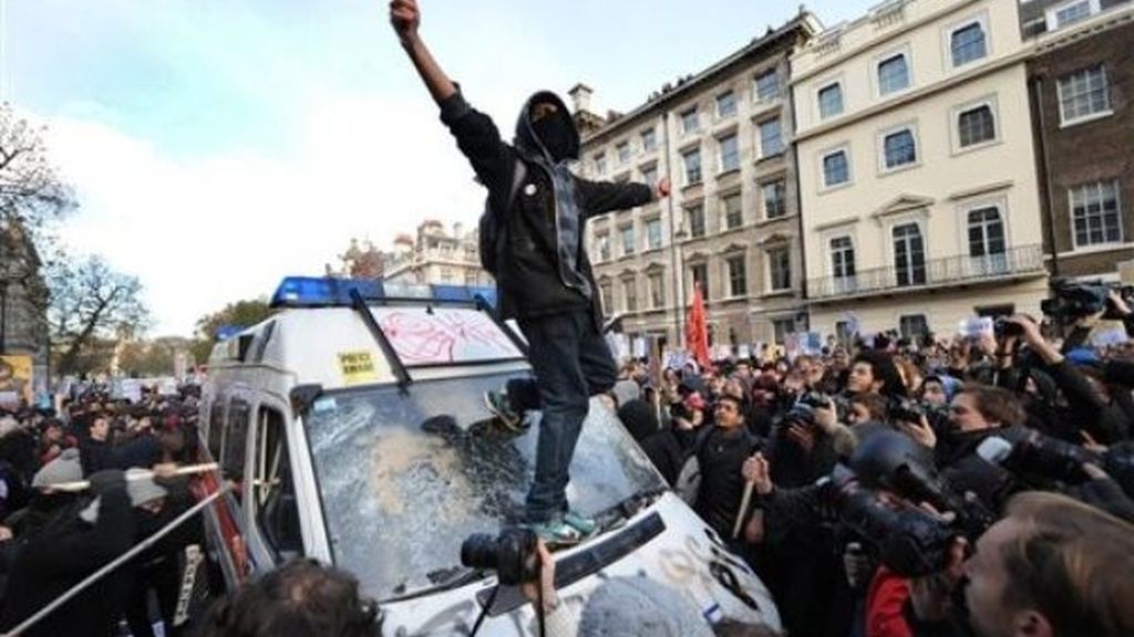 Disturbios en el Reino Unido