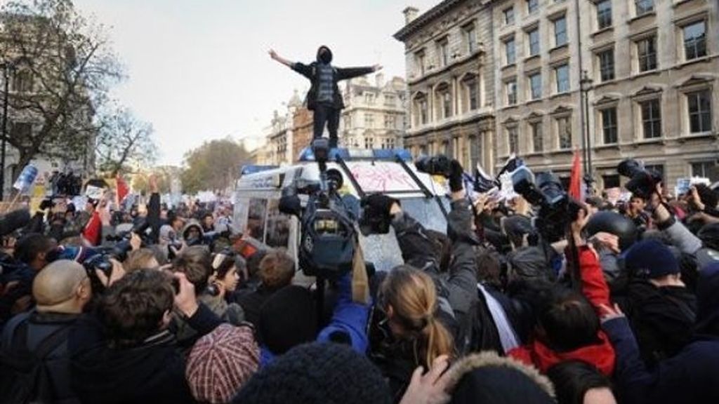 Disturbios en el Reino Unido