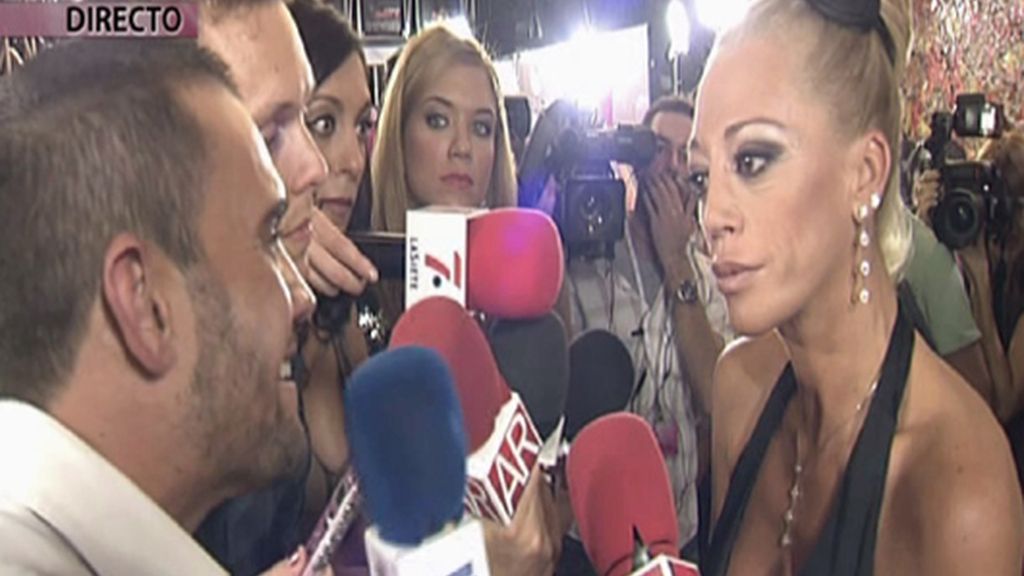 Belén Esteban, radiante en su premiere