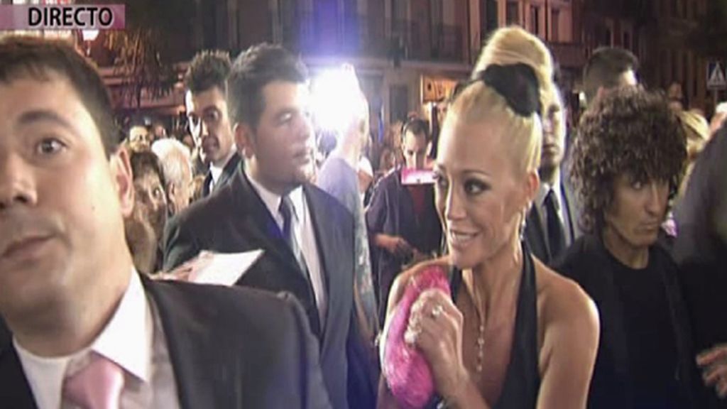 Belén Esteban, radiante en su premiere