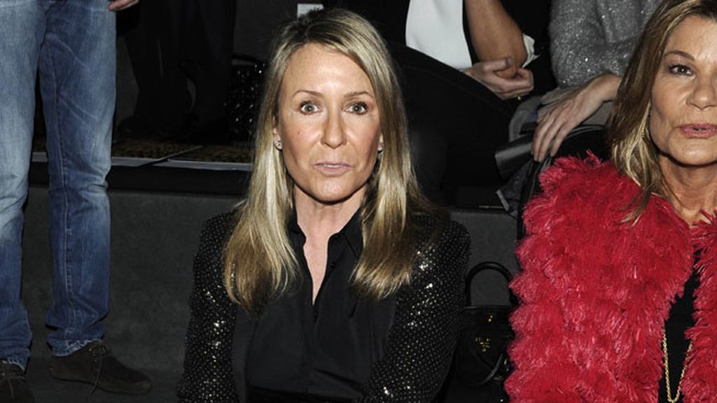 Marina Castaño en el desfile de Aristocrazy