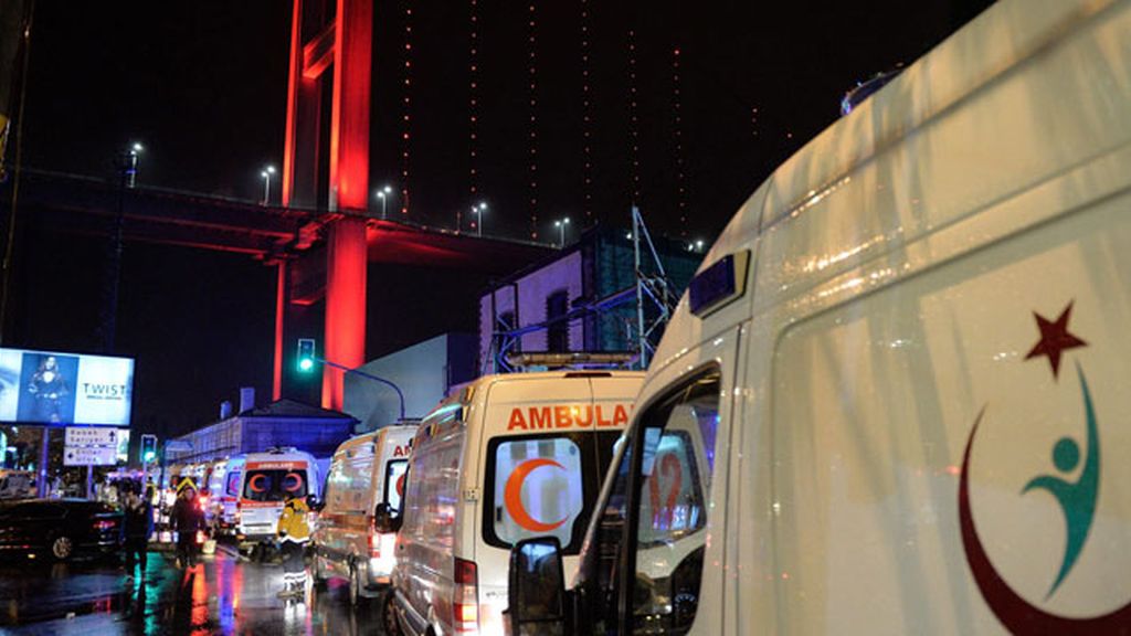 Las imágenes tras el atentado en el Club Reina, en Estambul