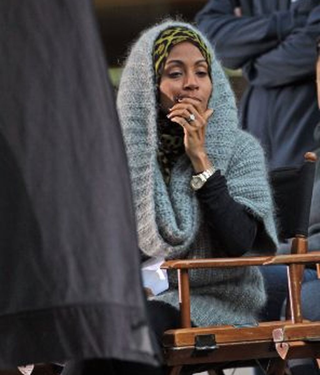 Willow 'la lía' en el centro de Los Ángeles