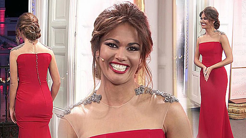 Rojo, con transparencias y corte sirena... ¡IMPRESIONANTE!