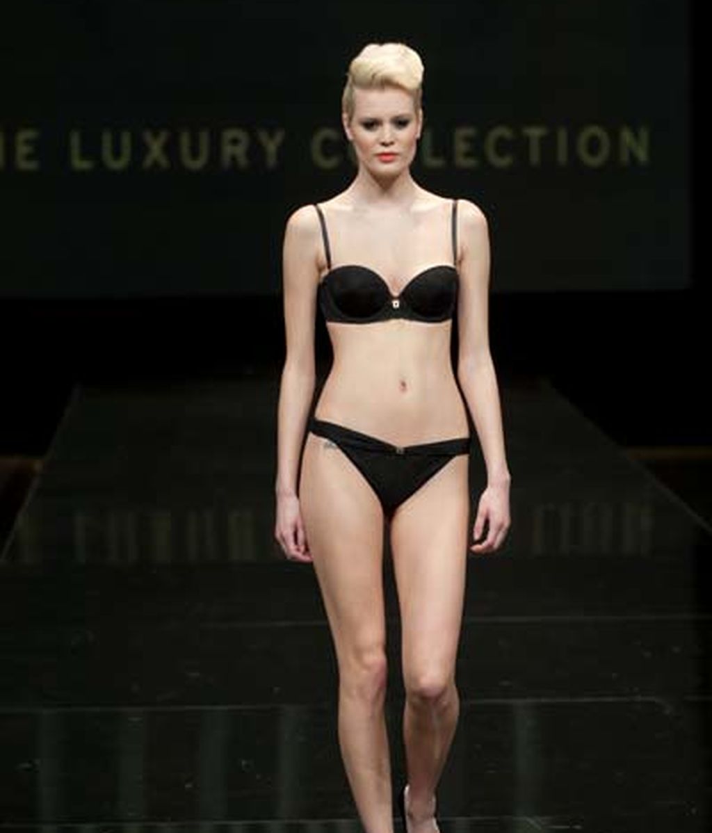 'Triumph' en el Salón Internacional de la Lencería de París.