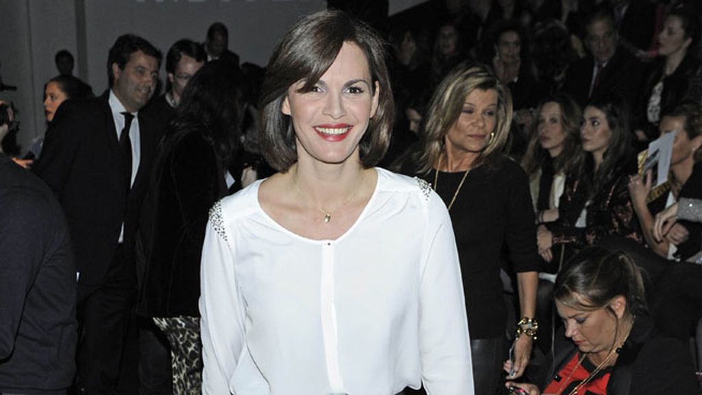 Fabiola Toledo en el desfile de Aristocrazy